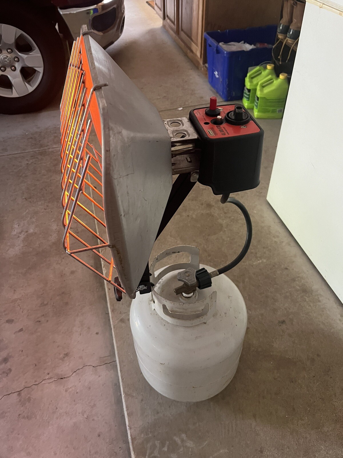 COLEMAN POWERMATE 45,000 BTU Commercial PROPANE HEATER MODEL 5045C751 | eBay
