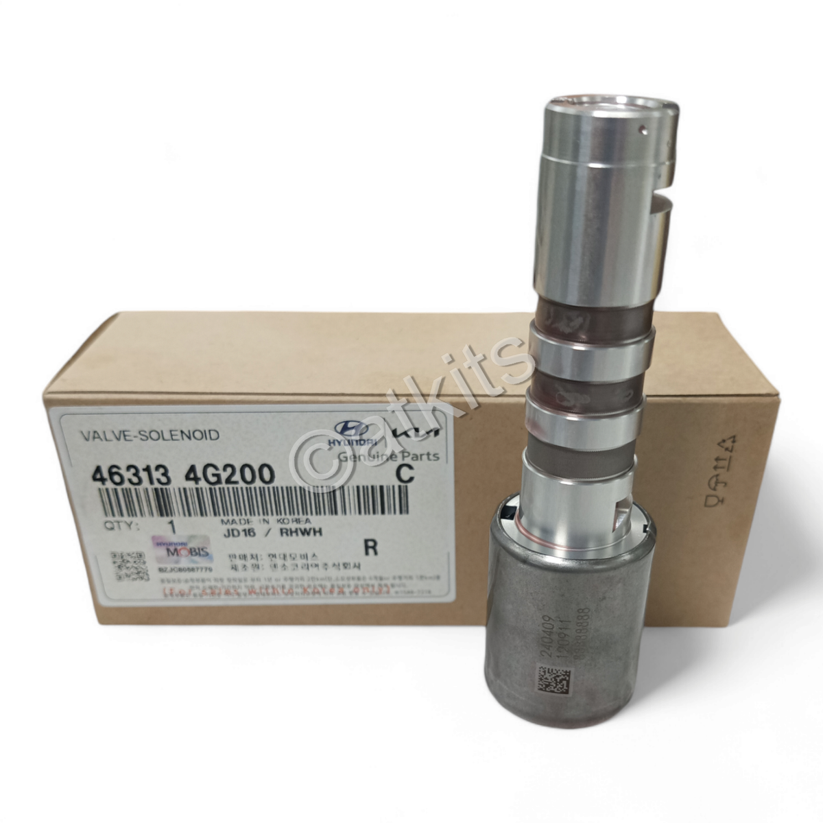 SOLENOID, KIA/HYUNDAI A8LF1, BLACK CONNECTOR. OEM# 46313-4G200 | eBay