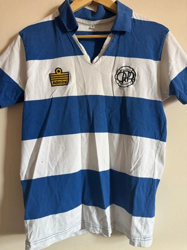 Admiral retro heavy cotton QPR 1974 football shirt