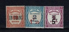 FRANCE STAMP TAXE YVERT 63 / 65 " SERIE 3 TIMBRES SURCHARGES " NEUFS xx TTB V519