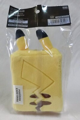 pokemon card game scarlet & violet plush deck case pikachu Pokmon Trading From Japan Plush Deck Case Pikachu is now available Pokemon Card Game Plush Deck