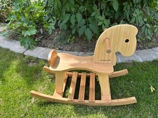 Bambus Schaukelpferd EverEarth - kinder schuckelpferd - holzspielzeug - bambus