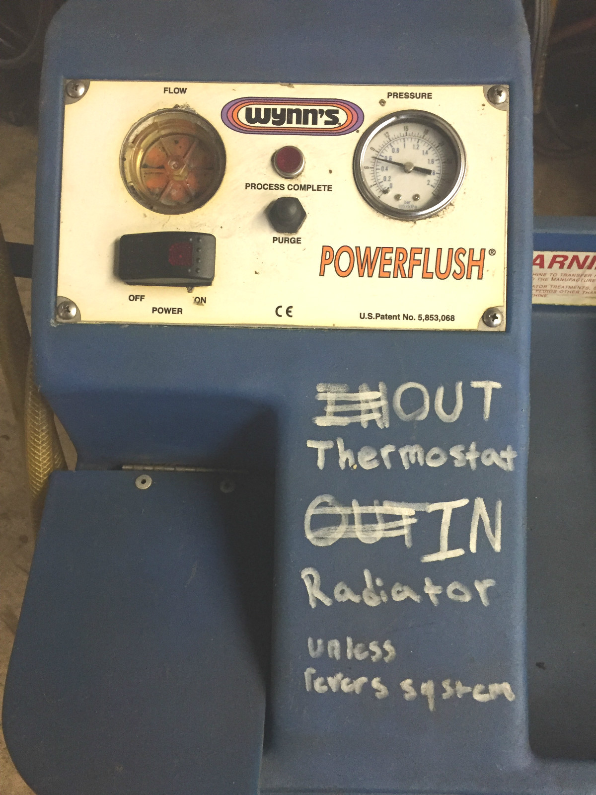 Wynn'S Power Flush Coolant Transfusion System Machine 118 eBay