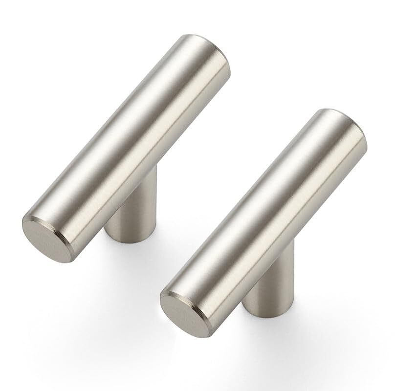 10 Pack Cabinet Knobs Brushed Nickel Cabinet Handles 2in Kitchen Cabient Knob...