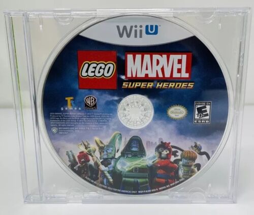 (Disc Only/Tested) LEGO Marvel Super Heroes - Nintendo Wii U - Picture 1 of 3