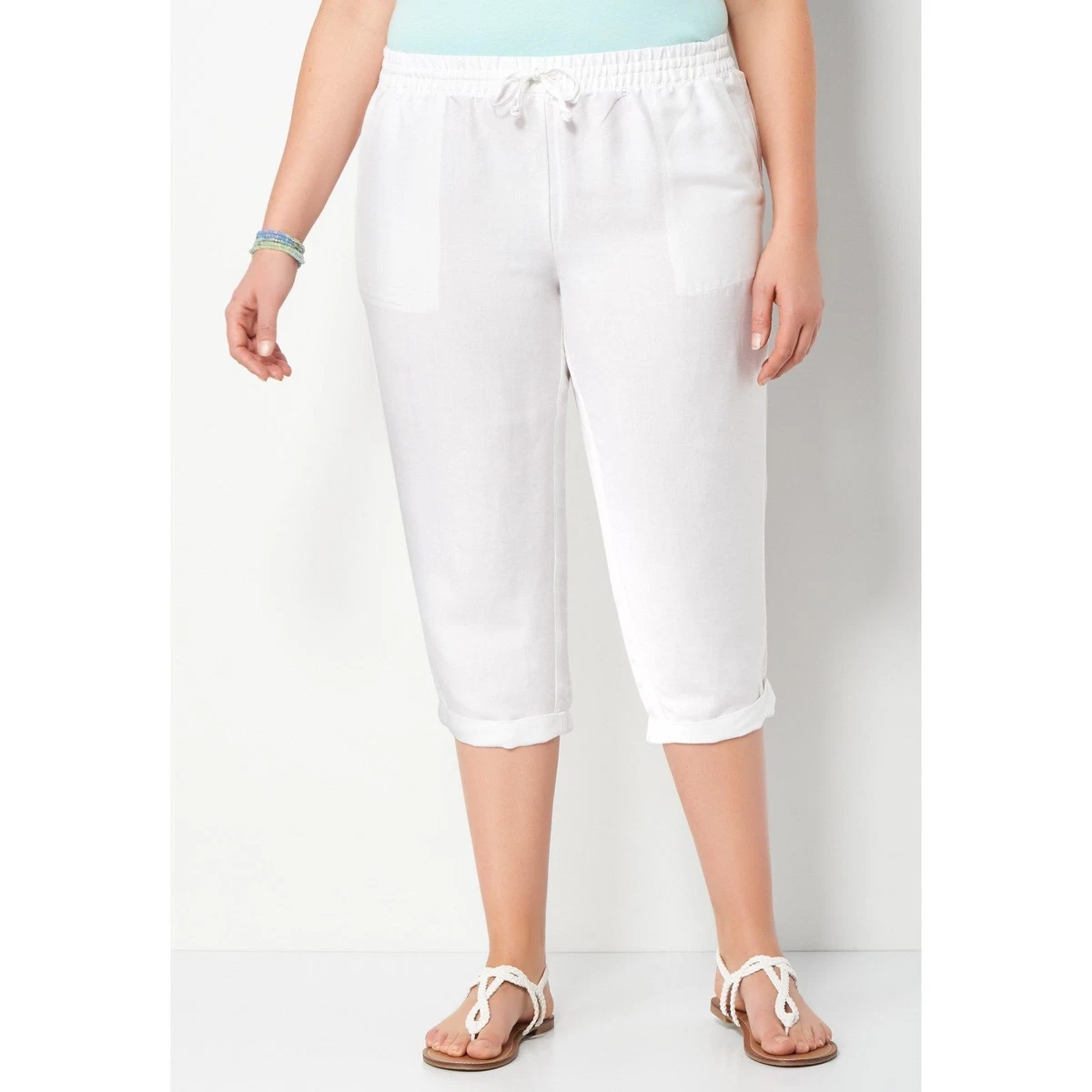 Cj banks plus size capris discount