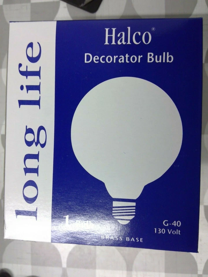 Halco G40WH100 5206 130V 100W 5" Globe Light **Free Shipping** - Image 2 of 4