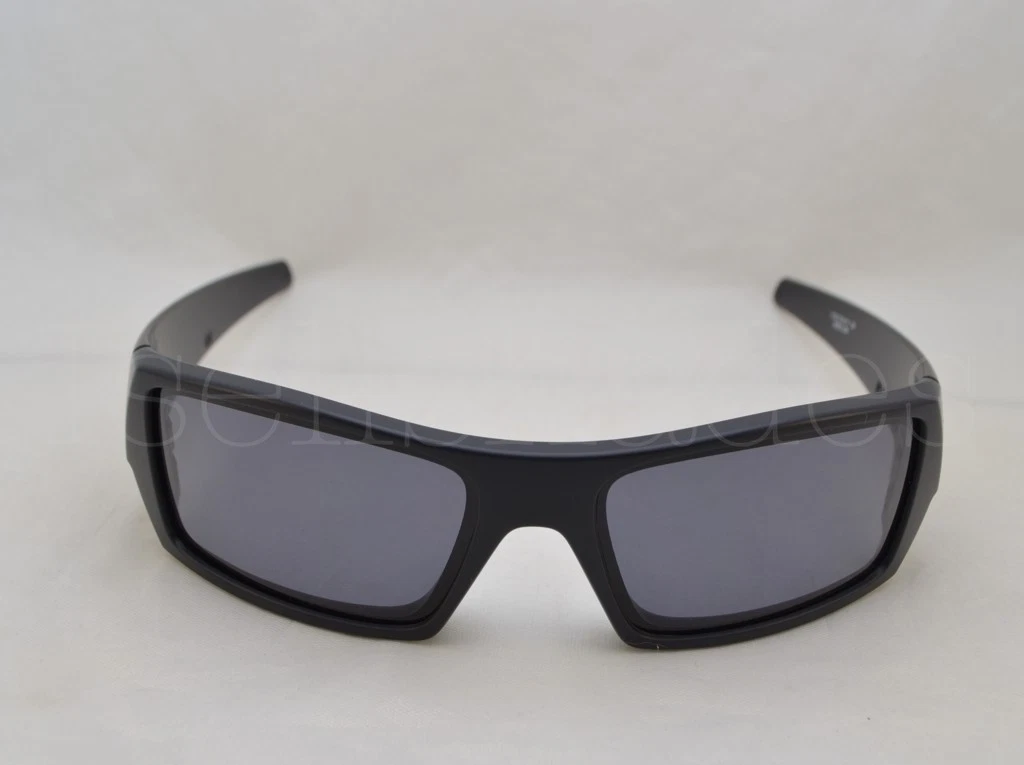 Oakley SI Gascan Sunglasses - USA Flag - Matte Black / Gray Lens