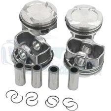 4X Engine Pistons Rings Set Φ82.00mm 11258638450 for BMW F20 F23 F33 F55 F56 G30