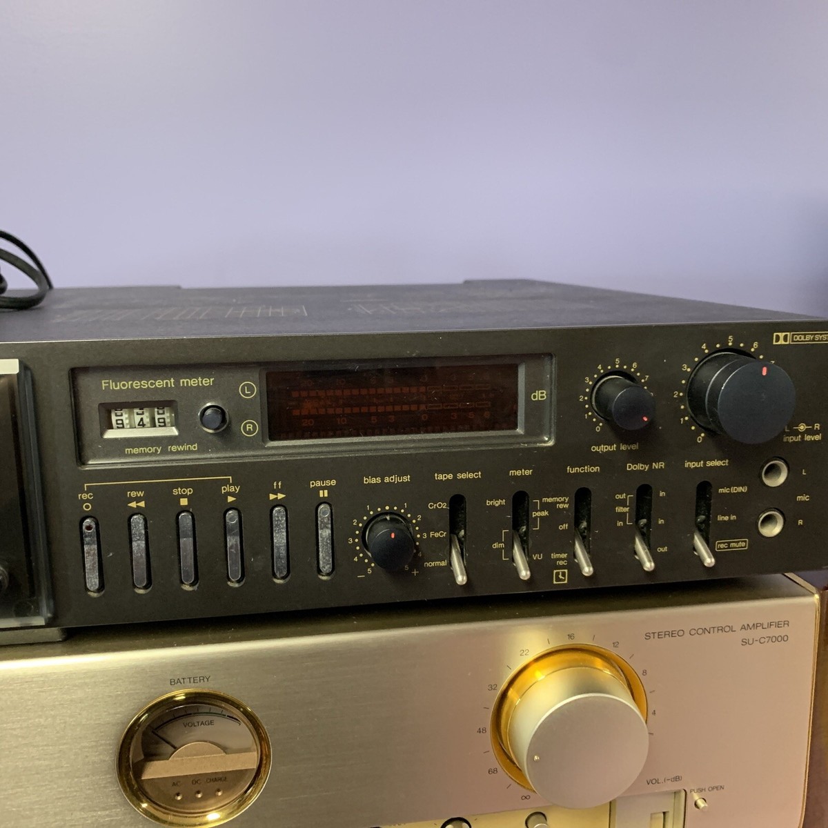 Technics RS-M85 Two Heads Cassette Deck MULTI VOLTAGE UNIT Technics RS-M85 Two Heads Cassette Deck MULTI VOLTAGE UNIT