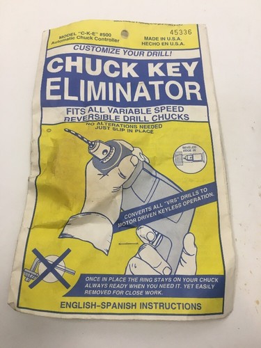 Chuck Key Eliminator CKE 500 SGOYMB - Picture 2 of 5