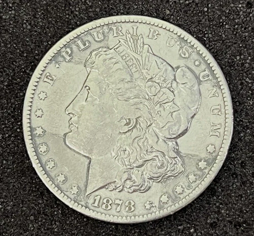 1878-CC Morgan Silver Dollar VF Details