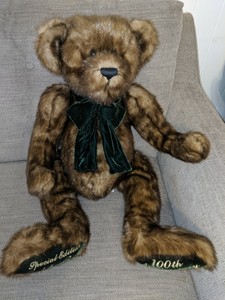 collector's edition 100th anniversary teddy bear
