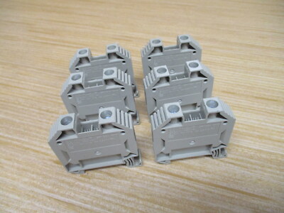 Conta-Clip 17124.2 Terminal Block SRK 6/2A BG (Pack of 6)