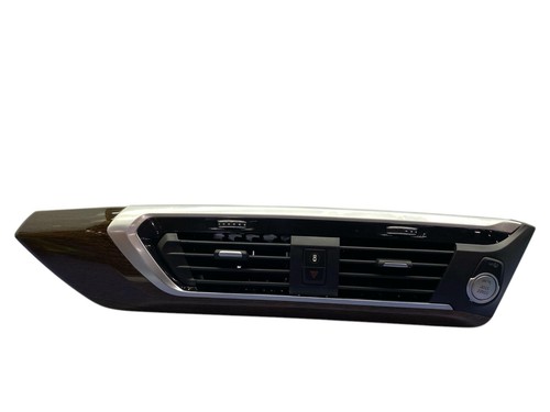 2019-2023 BMW X3 G01 DASH CENTER HEATER VENT GRILLE W/ TRIM + IGNITION *SCRATCH*
