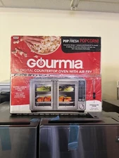 Gourmia XL Digital Countertop Oven with Air Fry, French Door, Stainless