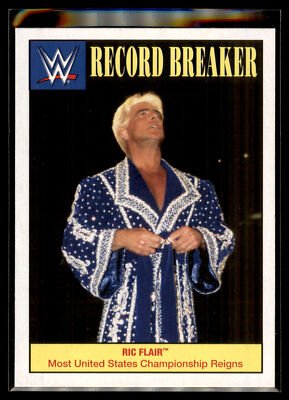 2016 Topps Heritage WWE Wrestling Record Breakers #12 Ric Flair