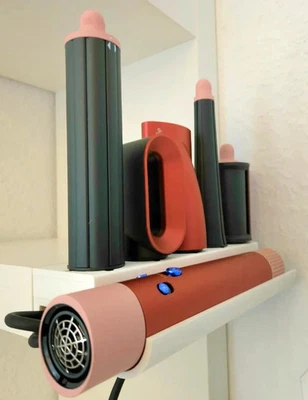 Dyson Airwrap Wall Mount Holder – Storage for Styling Tool & Attachments