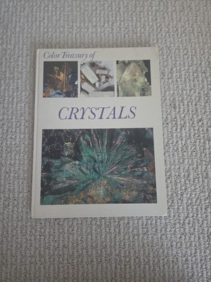 Color Treasury of Crystals Hardcover Book