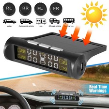 Wireless Car Solar Tpms Lcd Tire Pressure Monitoring System 4 External Sensors Wireless Car Solar Tpms Lcd Tire Pressure Monitoring System 4 External Sensors