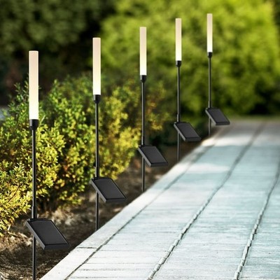 5-Pack Solar Landscape Lights 20 Lumen