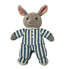 Kohl’s Cares Plush Rabbit 13" Goodnight Moon 2017 Gray Blue Stuffed Animal