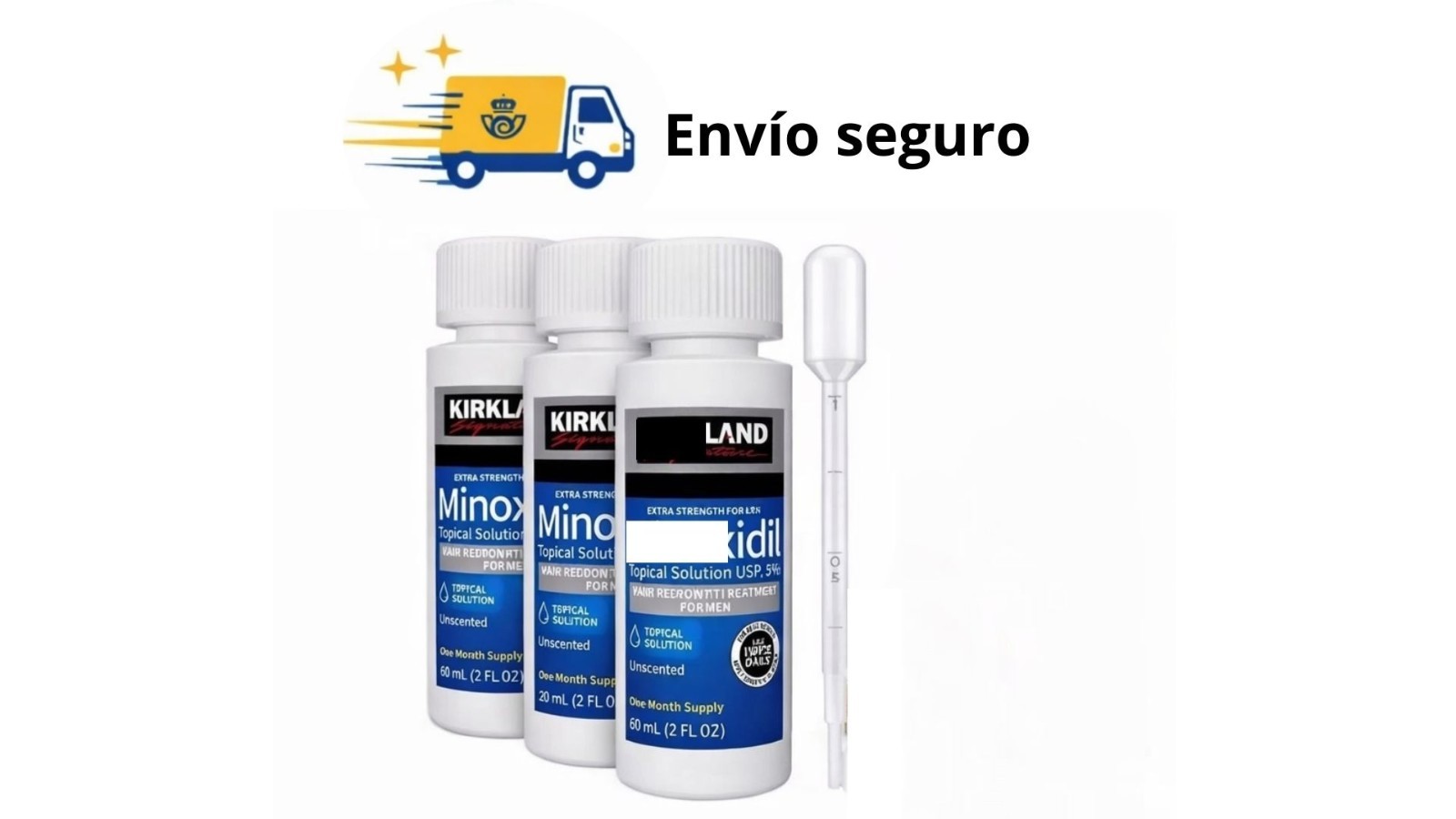 Min0x5% kïr-kl-n, 3 meses X 60 ml Balsamo Barba, Cabello USA Lozione Antic