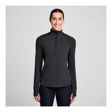 Saucony Women Triumph 3D 1/2 Zip Apparel