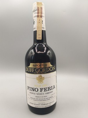 Duff Gordon Pale Dry Fino Feria Sherry 17,5% Alkohol Spanien 0,7 Liter