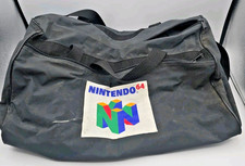 Nintendo 64 N64 Console System Toys 'R' Us Promo Black Duffle Bag Vintage VTG