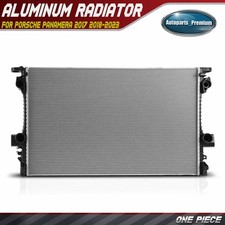 Crossflow Radiator for Porsche Panamera 2017-2023 V6 2.9L 3.0L V8 4.0L 971121253