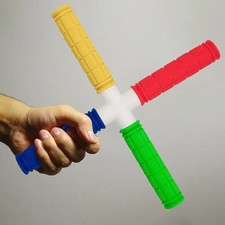 Reaktionstraining Vierkopf-Stick Koordination Geschwindigkeitssteigerung Sport