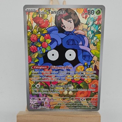 Pokemon Karte: Erikas Tangela 218/217 Erhabene Helden Near Mint Deutsch IR