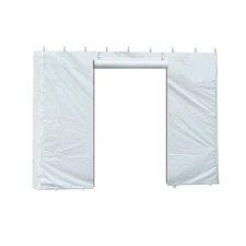 7x15 Standard Tent Sidewall Roll Up Entrance Canopy Side Wall 14 Oz Vinyl Panel