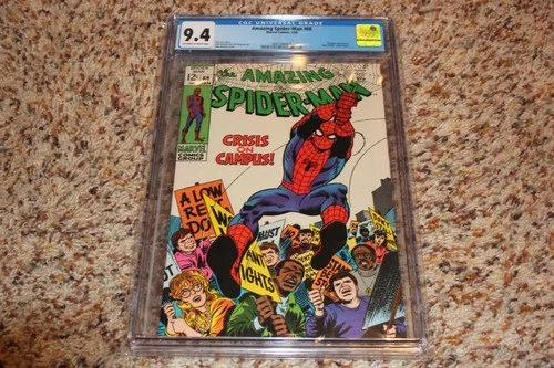 CGC 9.4 AMAZING SPIDER-MAN #68
