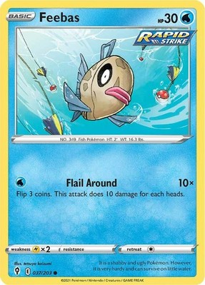 Feebas - 037/203 - Common - Lightly Played