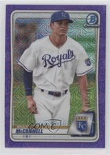 2020 Bowman Chrome Prospects Mega Box Purple Mojo Refractor Brady McConnell 8d2