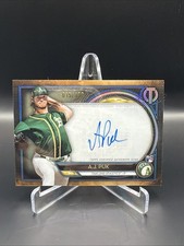 2020 Topps Tribute - Tribute Autographs A.J. Puk #TA-APU Blue /150 (AU)
