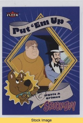 2024 Fleer Scooby Doo Put 'em Up! Stickers Mysto Grimes #45 READ zj5