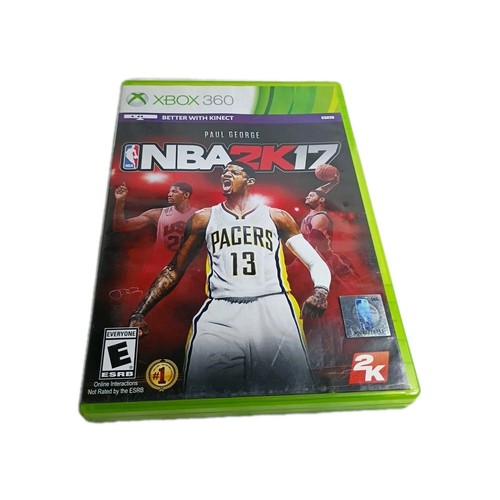 NBA 2K17 (Microsoft Xbox 360, 2016) Complete with Manual Tested
