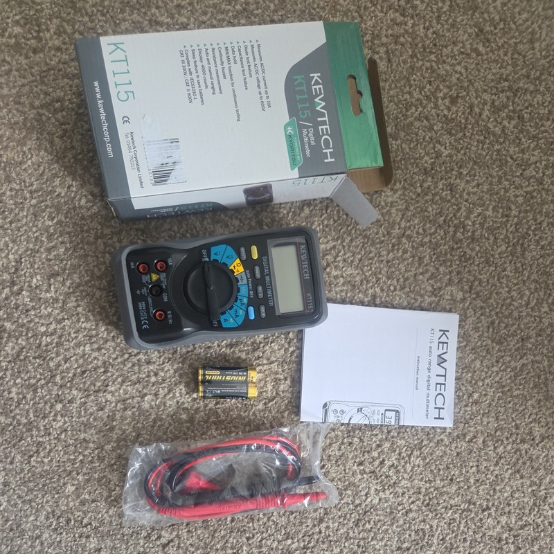 Kewtech KT115 Digital Multimeter