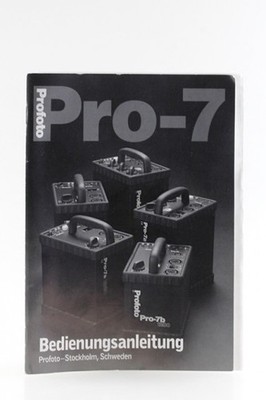 Profoto Pro-7 User Manual Instruction Manual