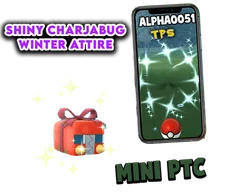 Pokemon Shiny Charjabug Winter Attire Mini P T C 80k Fast Delivery