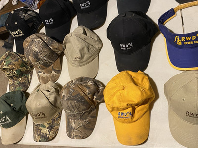 Lot of 15 Rural Water District #4 Hats   RWD #4 Utility / Local Government Caps