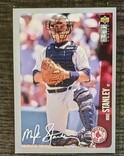 1996 Upper Deck Collector's Choice Mike Stanley #478 Silver Foil Signature