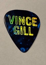 Vince Gill 2016 Guitar Pick Down To My Last Bad Habit Tour with Eagles