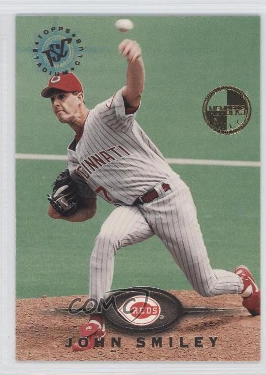 1995 Topps Stadium Club Members Only John Smiley #416 0q3