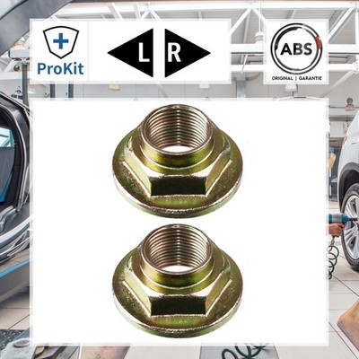 2x ORIGINAL  A.b.s. Mutter, Achszapfen Vorne, Hinten, Links, Rechts für Toyota