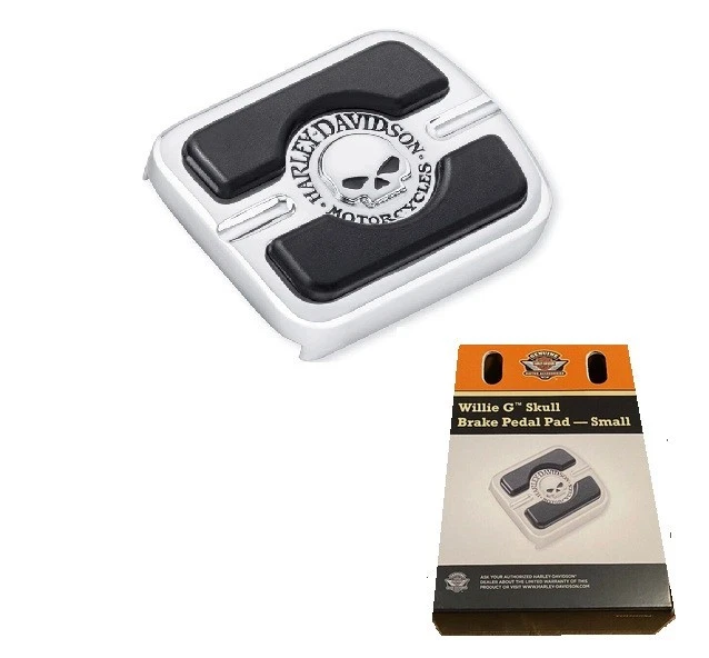 Pedane Cromate Harley Softail Dyna Touring 1986-2017 | Gomma Antiscivolo, Kit Anteriore 1 Paio