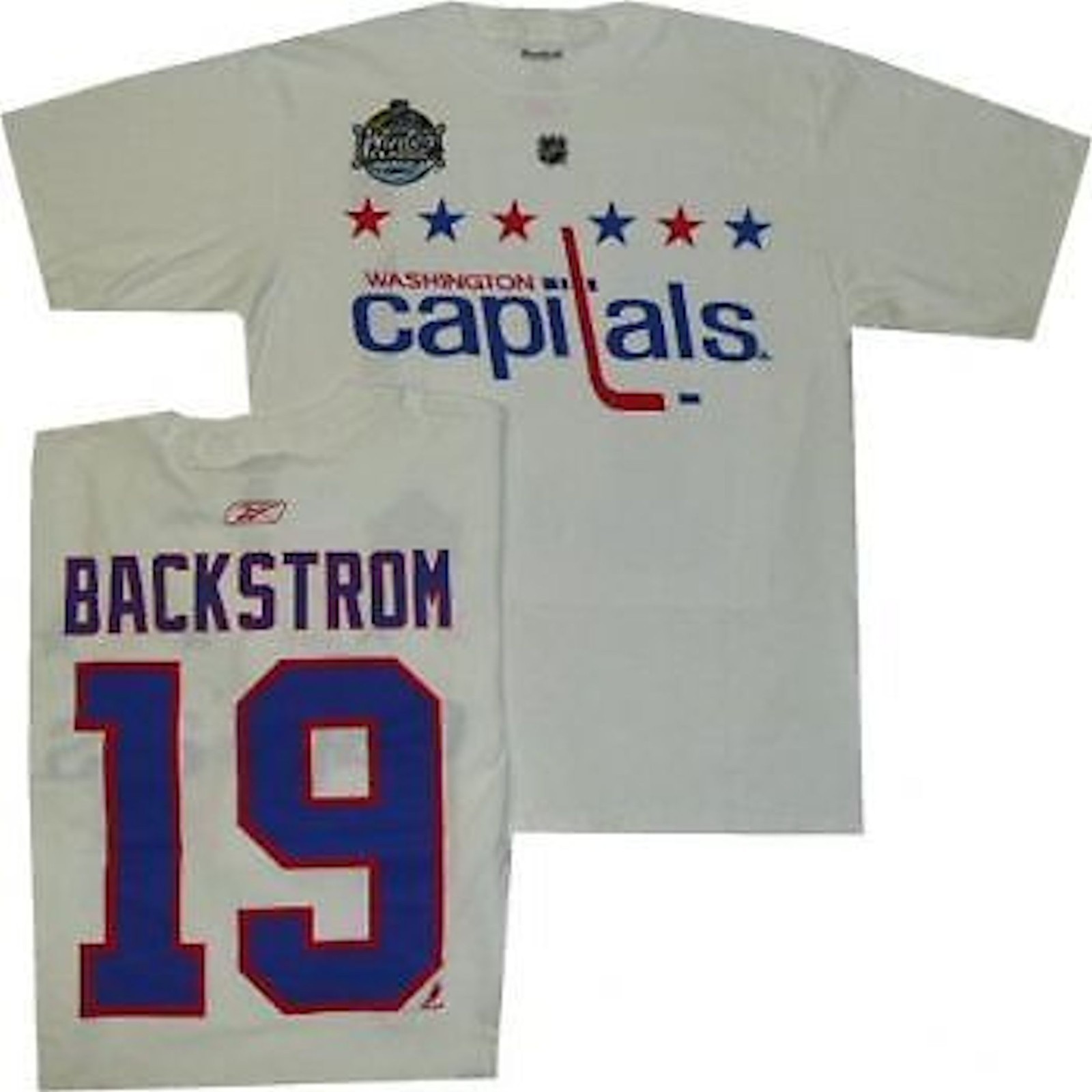 Washington Capitals Nicklas Backstrom Reebok 2011 Winter Classic Shirt New Tags
